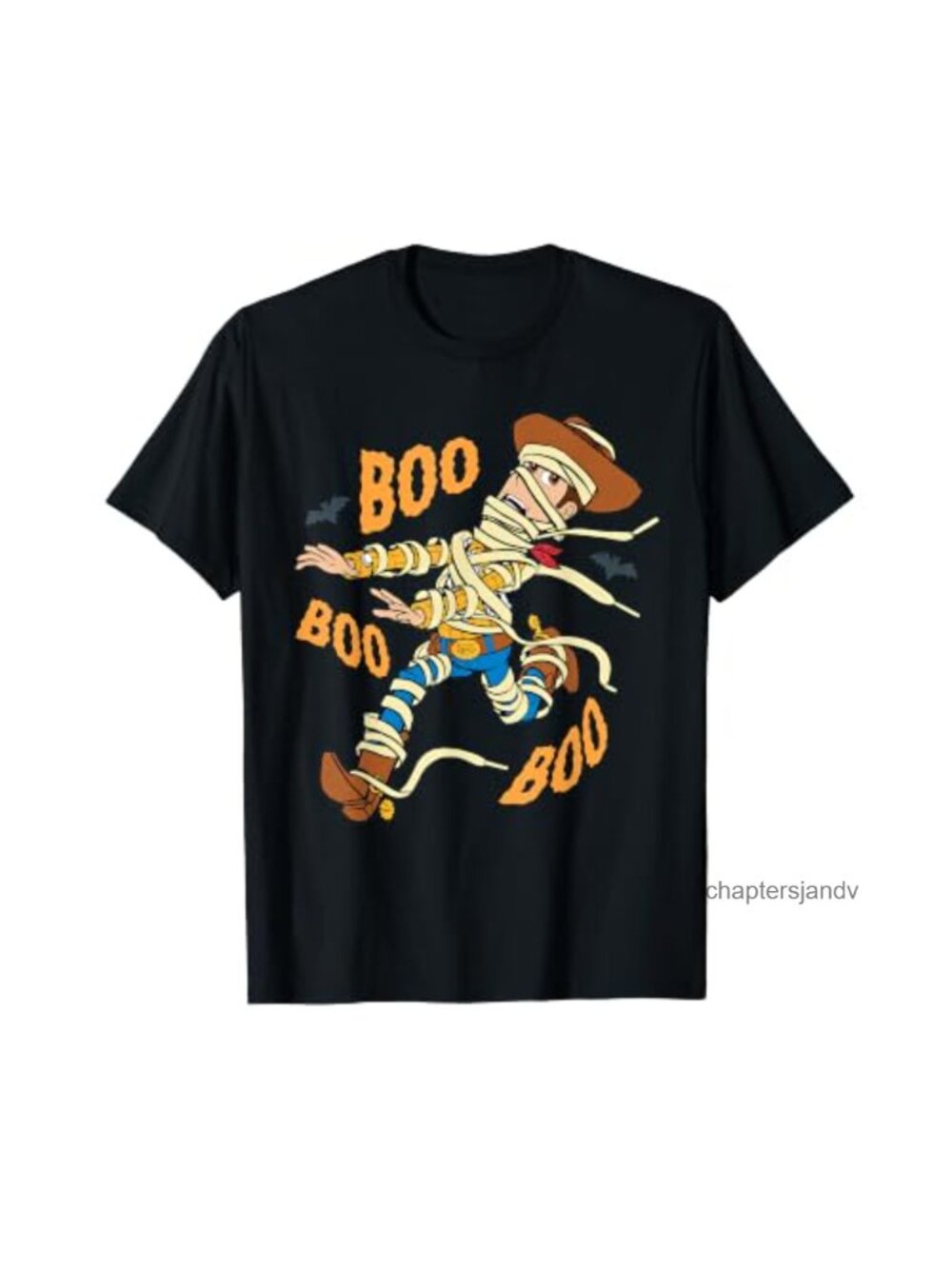 Toy Story Woody Halloween Mummy T-Shirt Cotton Cartoon Tee